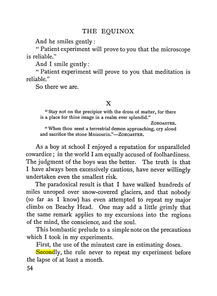 Original scan of The Equinox (Volume I, Number II), PDF page 64