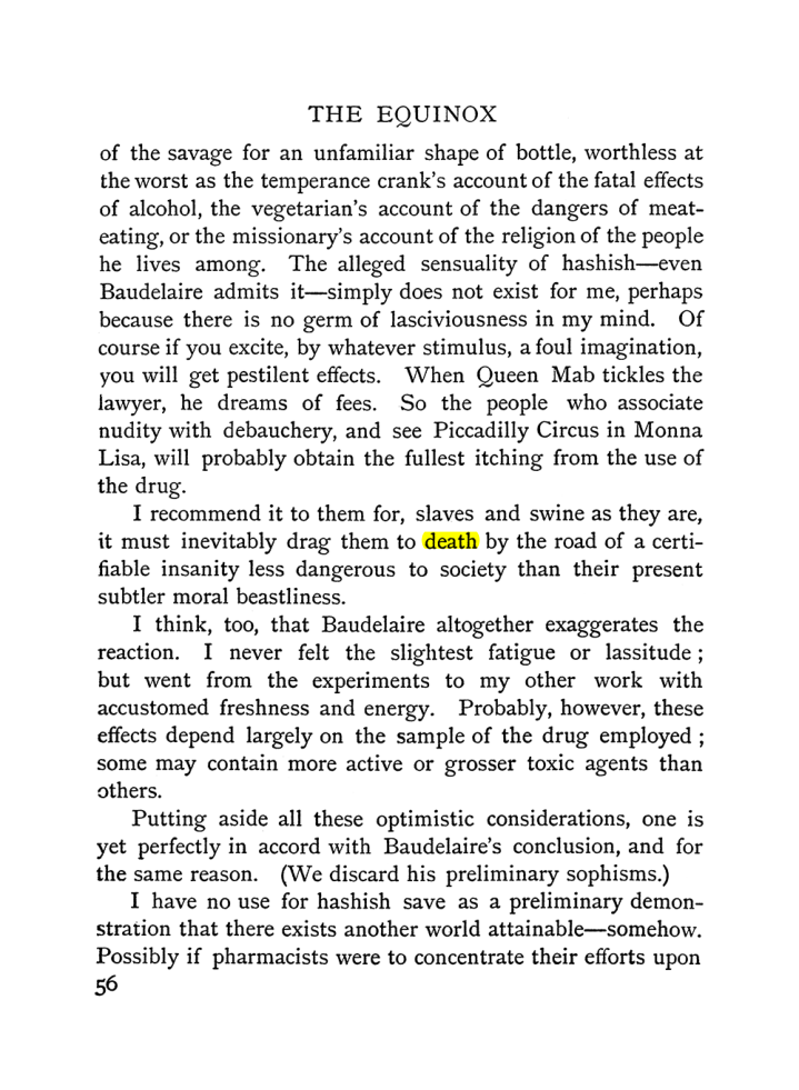 Original scan of The Equinox (Volume I, Number II), PDF page 66