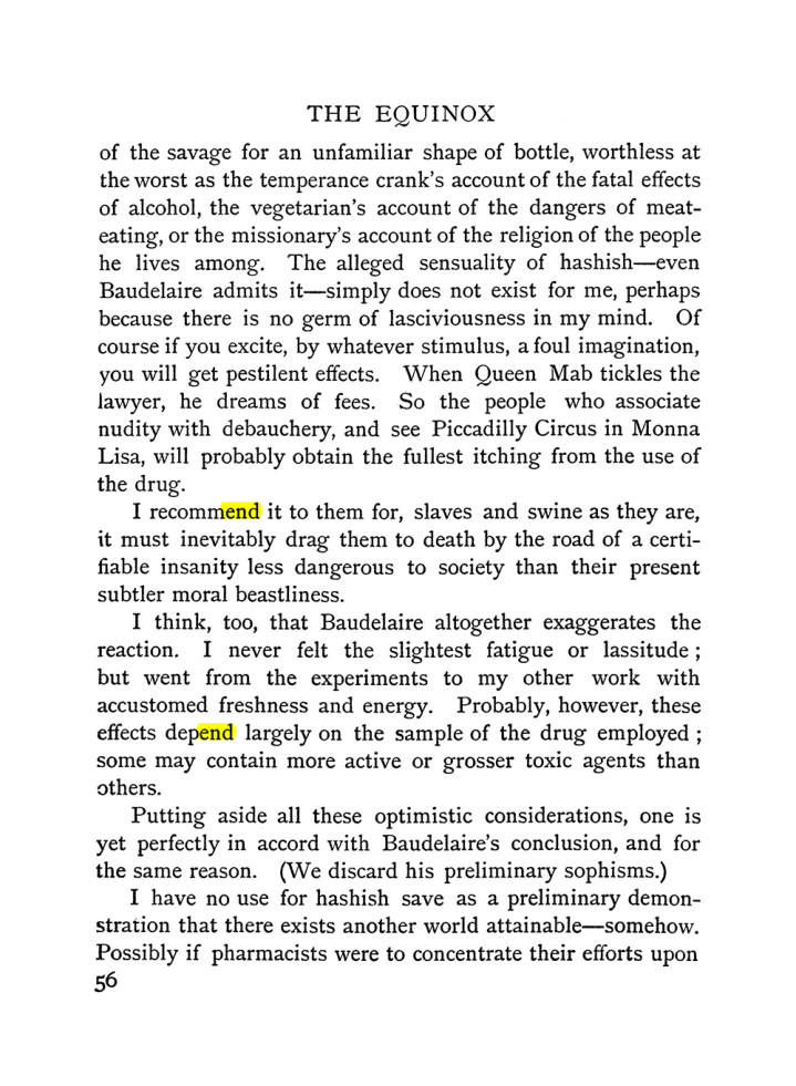 Original scan of The Equinox (Volume I, Number II), PDF page 66