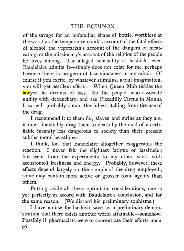 Original scan of The Equinox (Volume I, Number II), PDF page 66