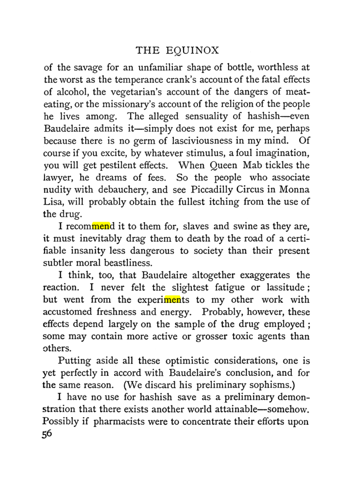 Original scan of The Equinox (Volume I, Number II), PDF page 66