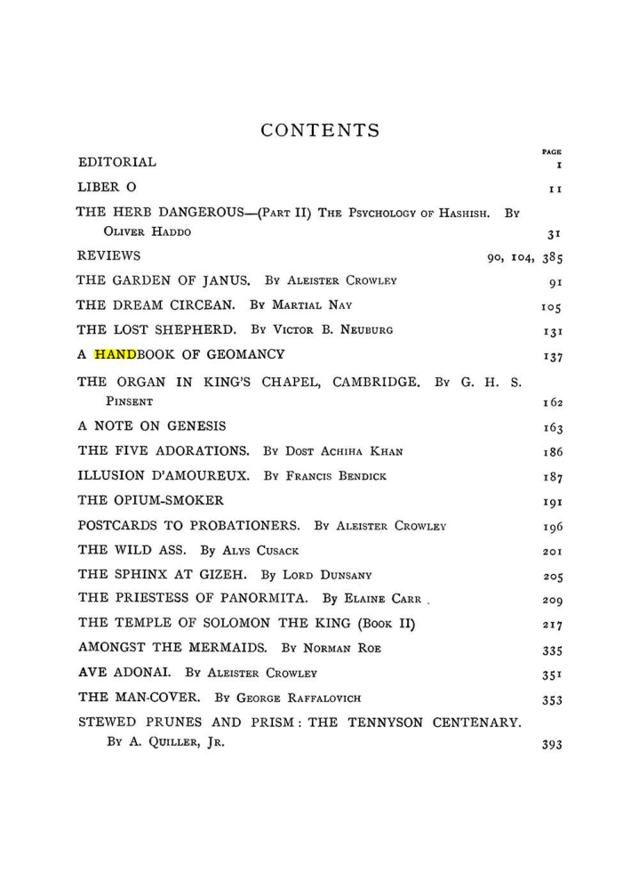 Original scan of The Equinox (Volume I, Number II), PDF page 7