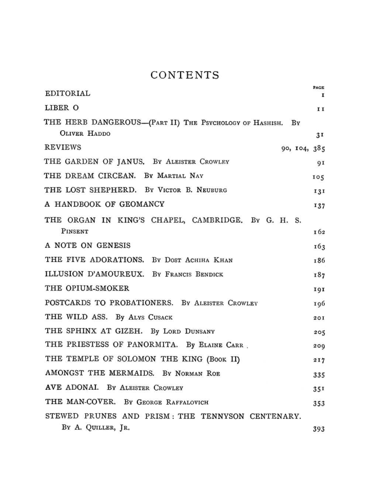 Original scan of The Equinox (Volume I, Number II), PDF page 7