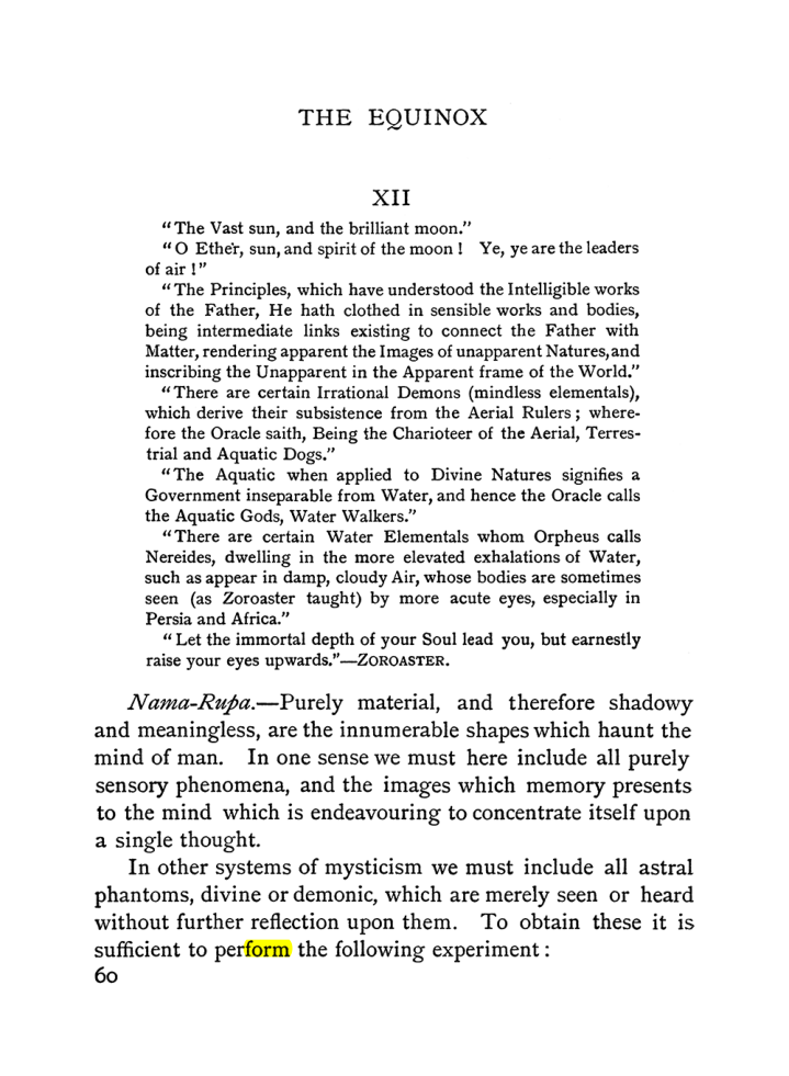 Original scan of The Equinox (Volume I, Number II), PDF page 70