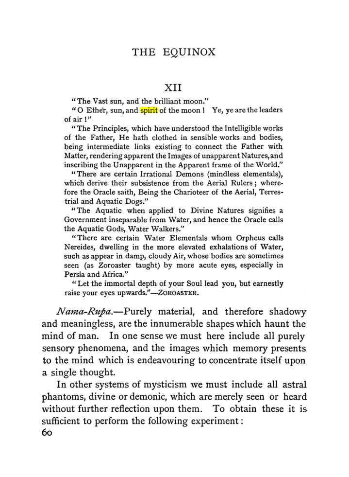 Original scan of The Equinox (Volume I, Number II), PDF page 70