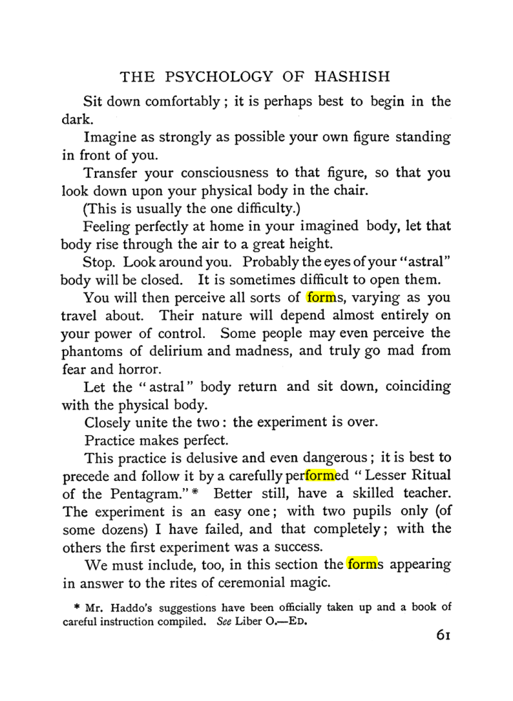 Original scan of The Equinox (Volume I, Number II), PDF page 71