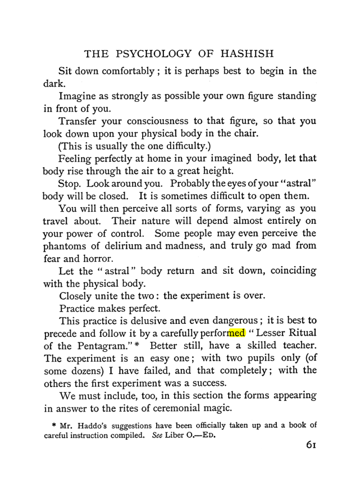 Original scan of The Equinox (Volume I, Number II), PDF page 71