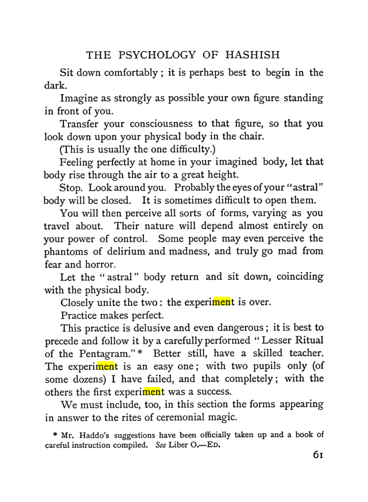 Original scan of The Equinox (Volume I, Number II), PDF page 71