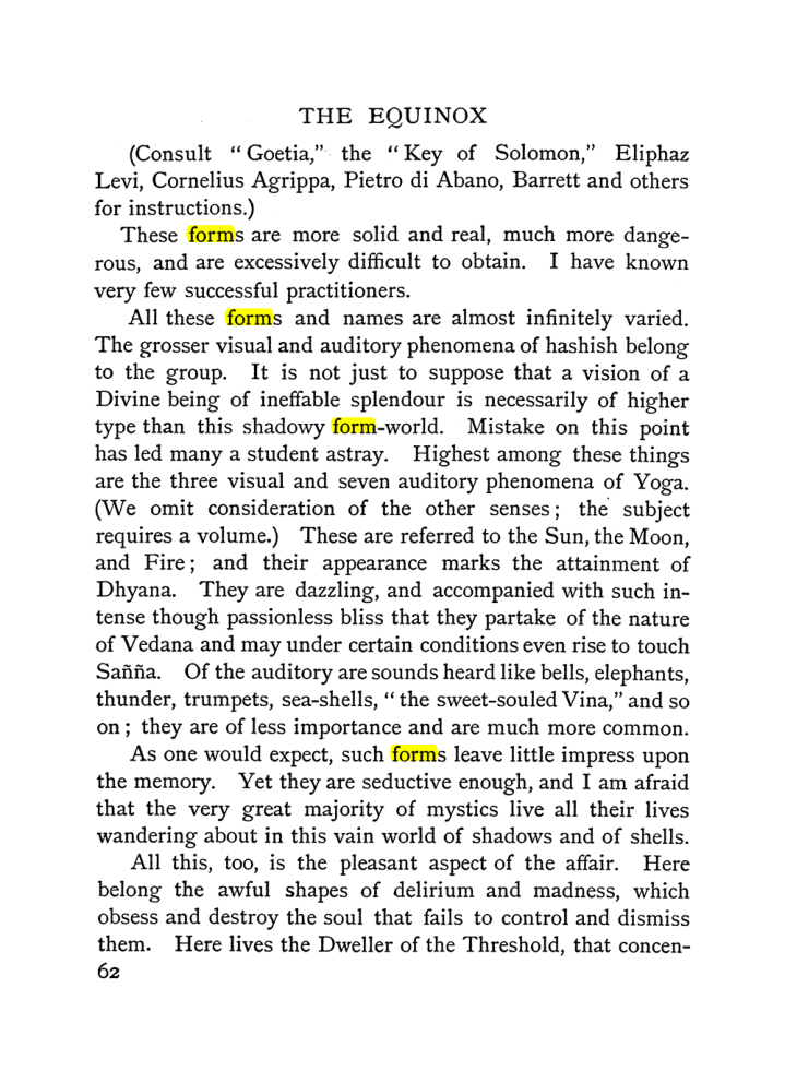 Original scan of The Equinox (Volume I, Number II), PDF page 72