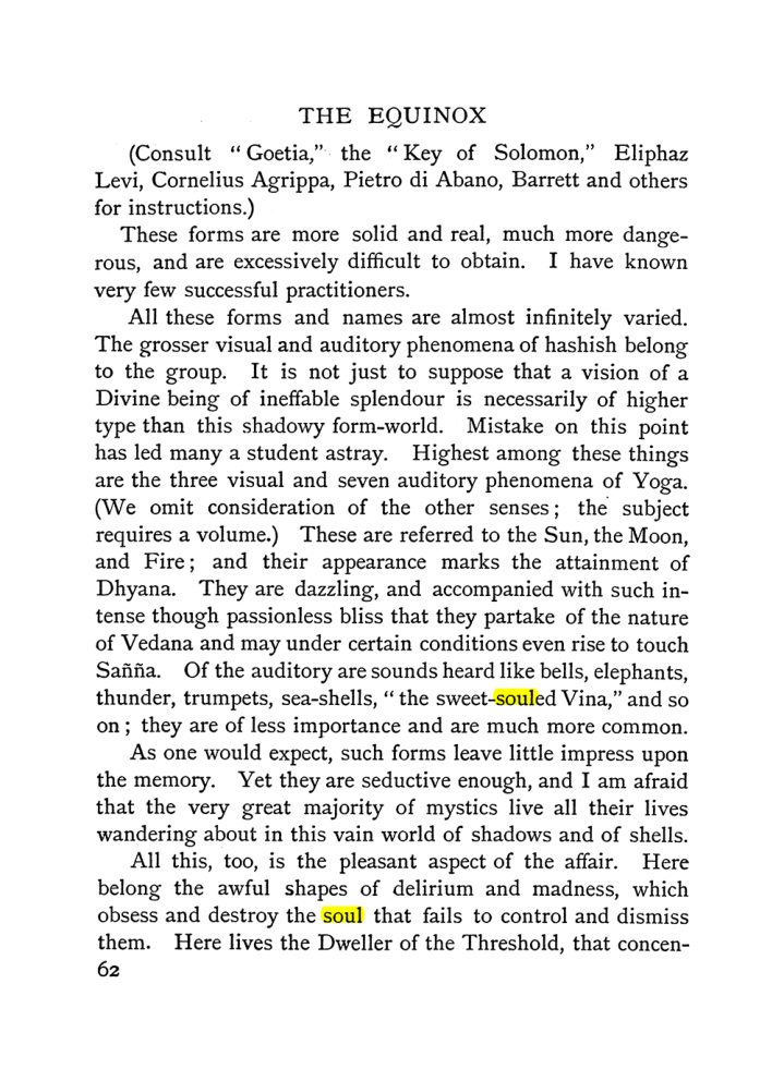 Original scan of The Equinox (Volume I, Number II), PDF page 72