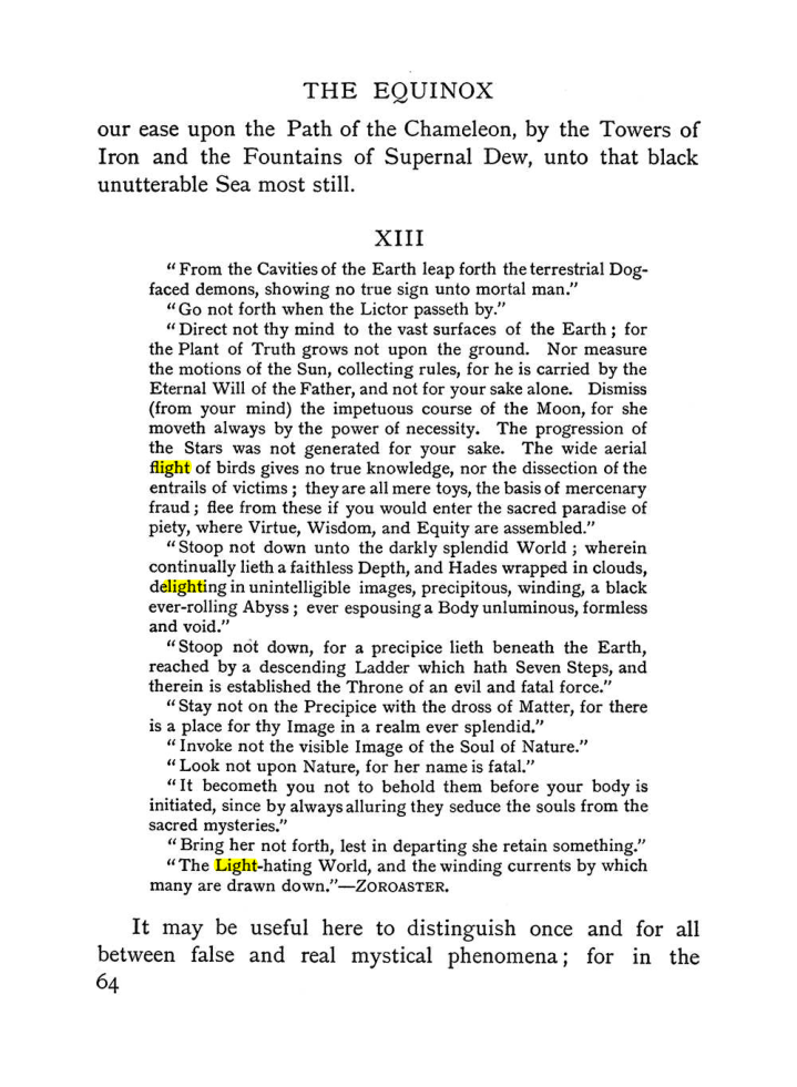 Original scan of The Equinox (Volume I, Number II), PDF page 74