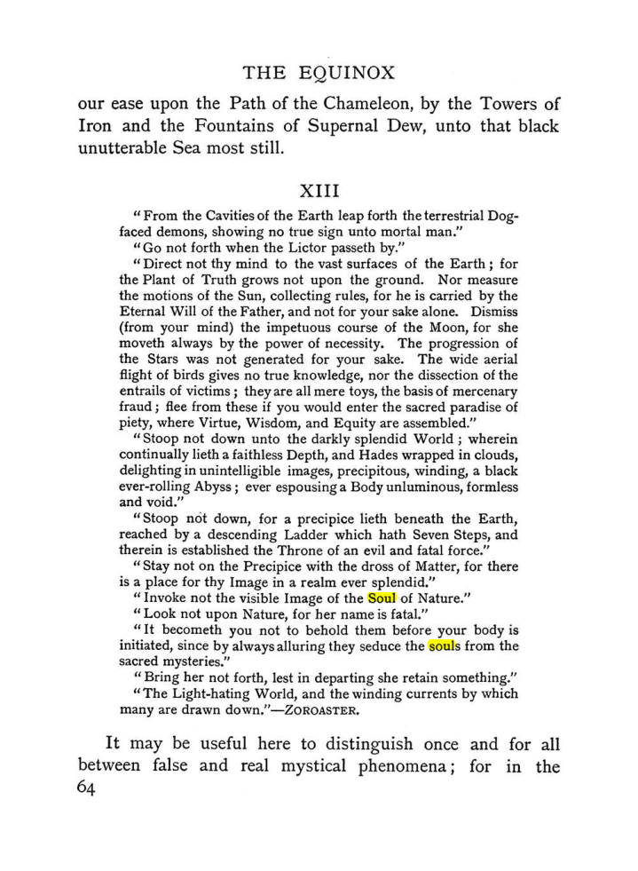 Original scan of The Equinox (Volume I, Number II), PDF page 74