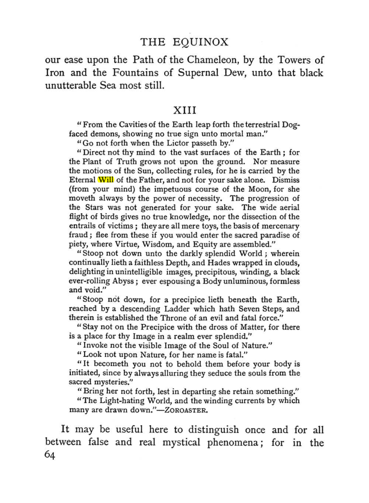 Original scan of The Equinox (Volume I, Number II), PDF page 74