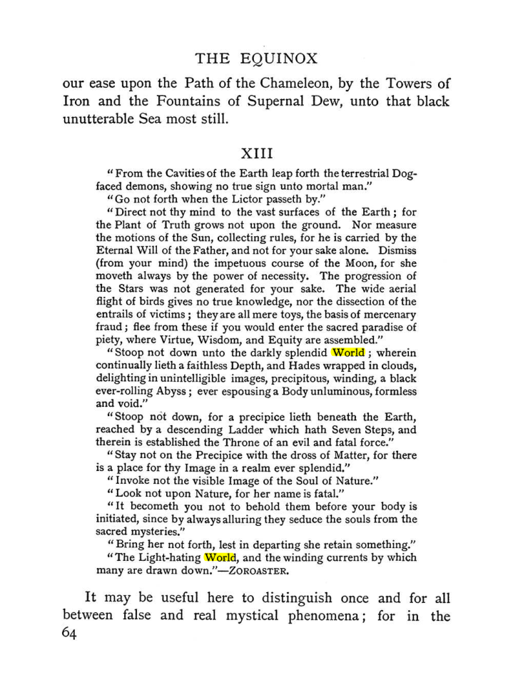 Original scan of The Equinox (Volume I, Number II), PDF page 74