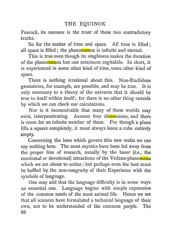 Original scan of The Equinox (Volume I, Number II), PDF page 76