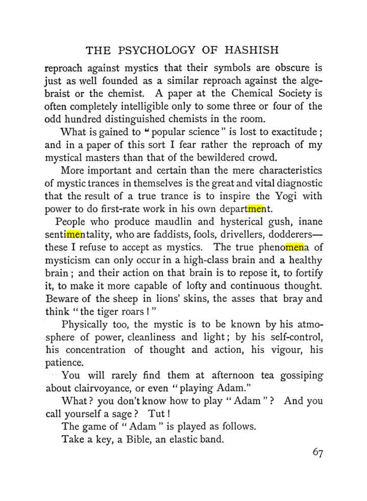 Original scan of The Equinox (Volume I, Number II), PDF page 77
