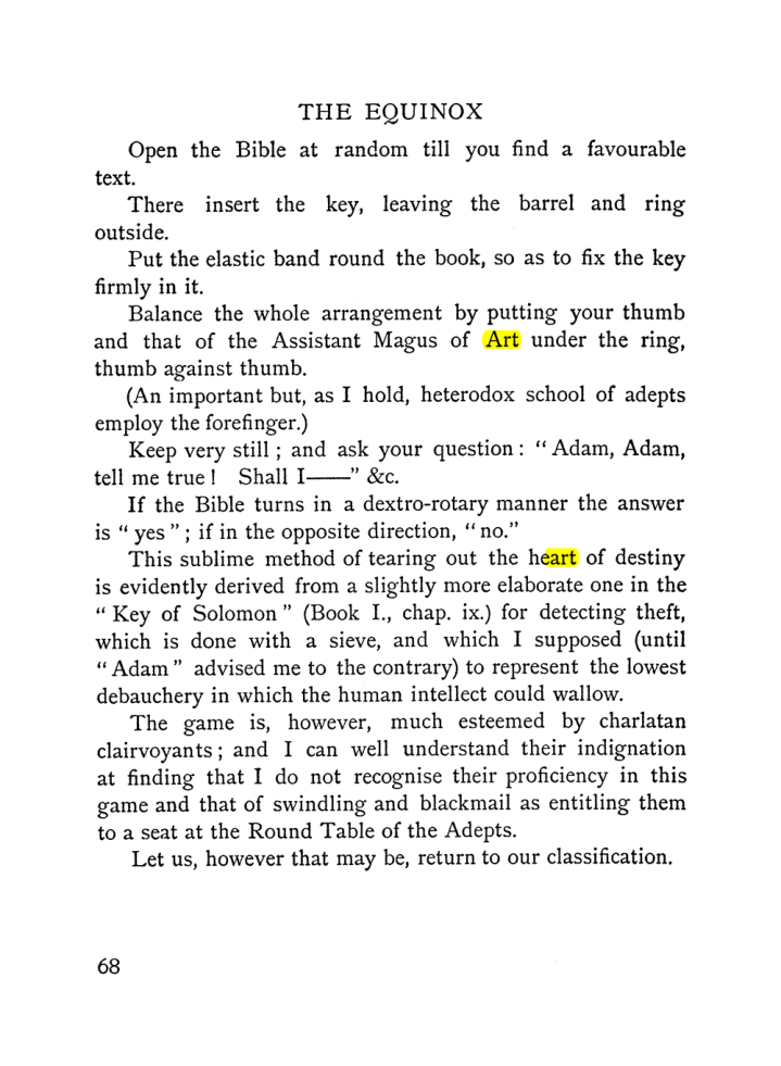 Original scan of The Equinox (Volume I, Number II), PDF page 78
