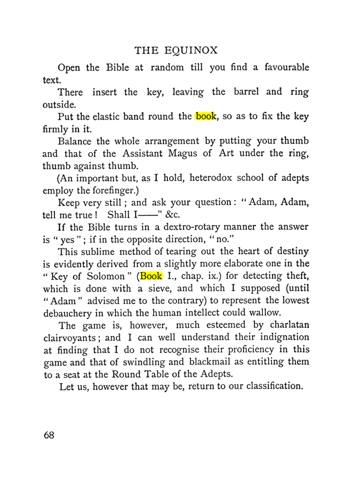 Original scan of The Equinox (Volume I, Number II), PDF page 78