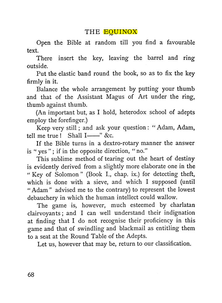 Original scan of The Equinox (Volume I, Number II), PDF page 78