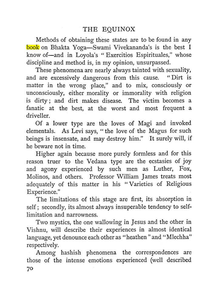 Original scan of The Equinox (Volume I, Number II), PDF page 80