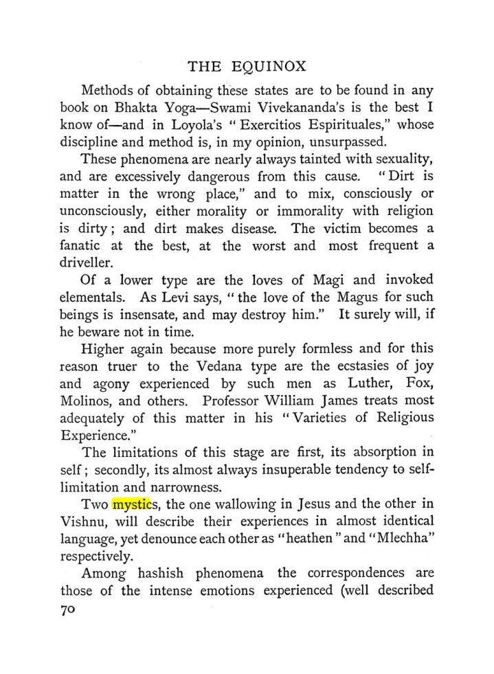 Original scan of The Equinox (Volume I, Number II), PDF page 80