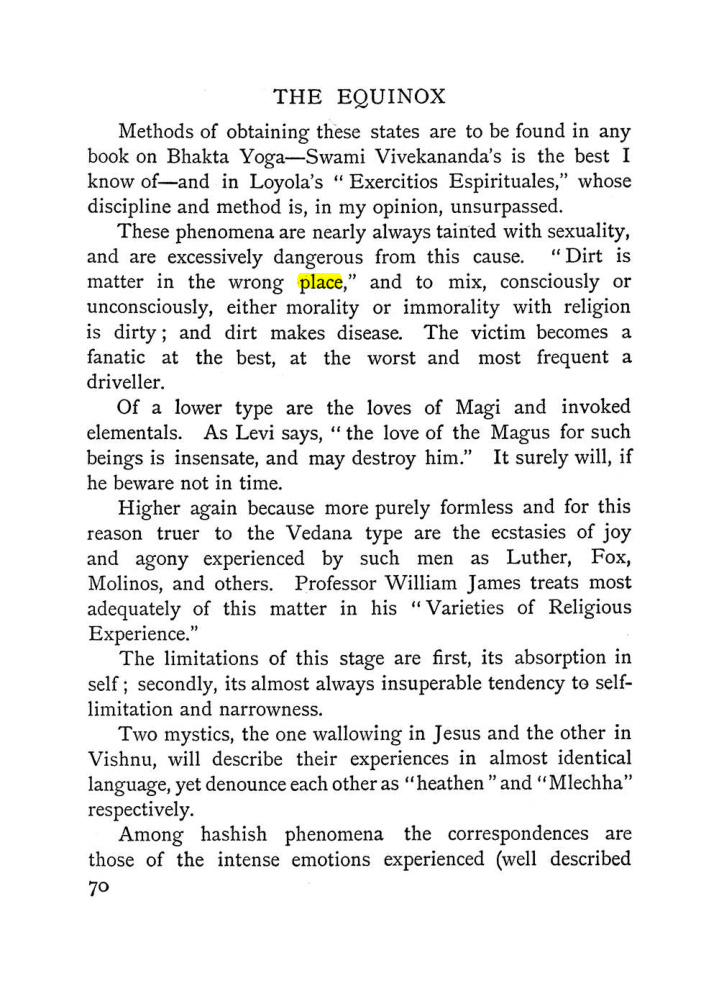 Original scan of The Equinox (Volume I, Number II), PDF page 80