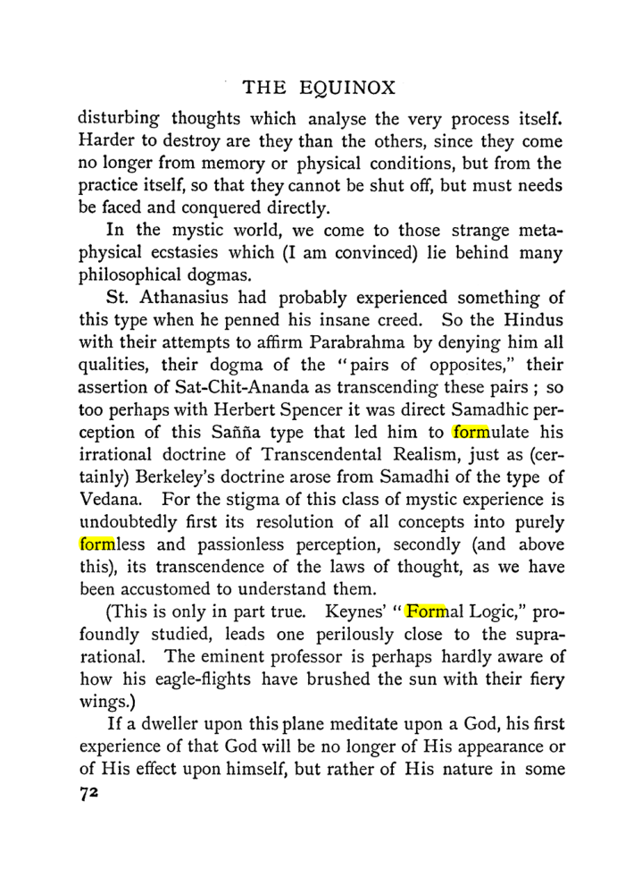Original scan of The Equinox (Volume I, Number II), PDF page 82