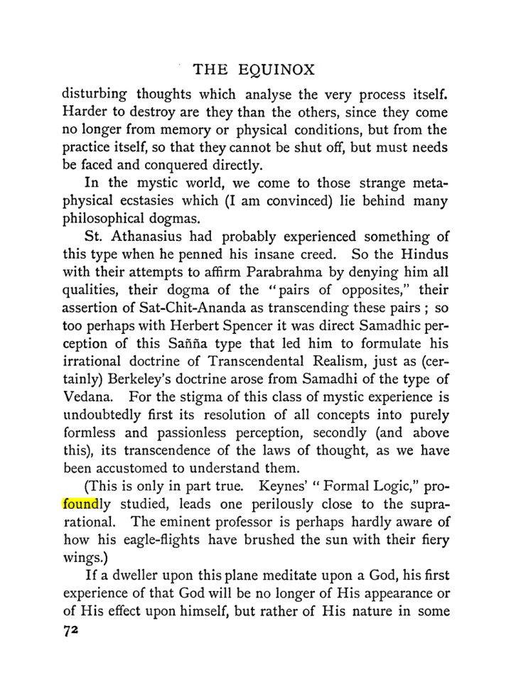 Original scan of The Equinox (Volume I, Number II), PDF page 82