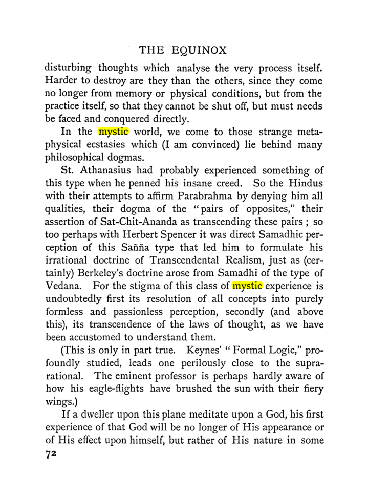 Original scan of The Equinox (Volume I, Number II), PDF page 82