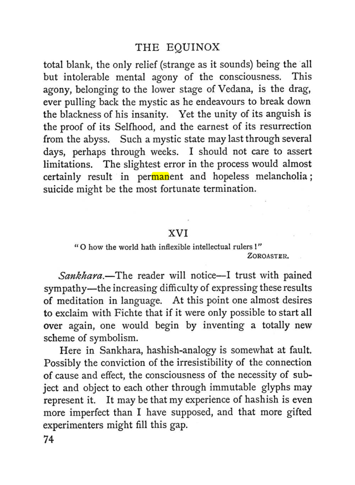 Original scan of The Equinox (Volume I, Number II), PDF page 84