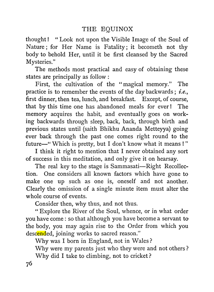 Original scan of The Equinox (Volume I, Number II), PDF page 86