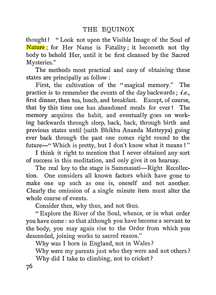 Original scan of The Equinox (Volume I, Number II), PDF page 86