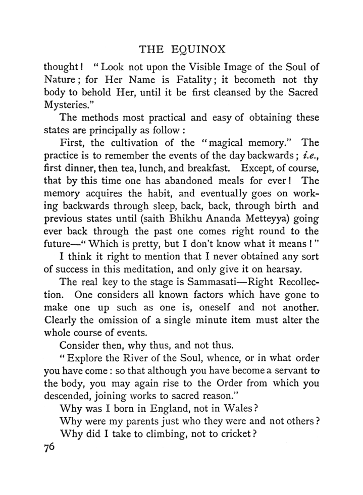 Original scan of The Equinox (Volume I, Number II), PDF page 86