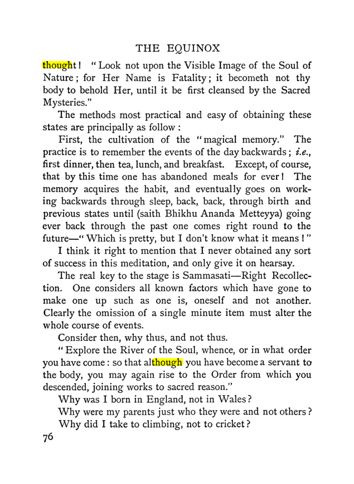 Original scan of The Equinox (Volume I, Number II), PDF page 86