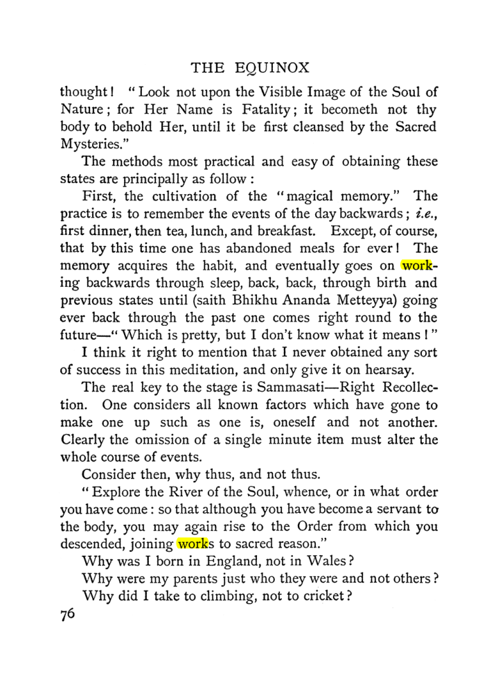 Original scan of The Equinox (Volume I, Number II), PDF page 86
