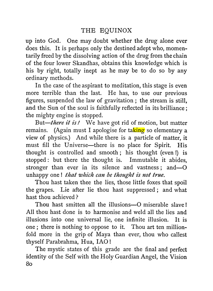 Original scan of The Equinox (Volume I, Number II), PDF page 90