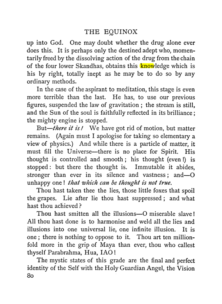 Original scan of The Equinox (Volume I, Number II), PDF page 90
