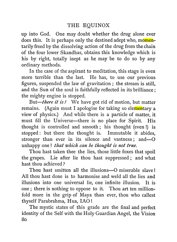 Original scan of The Equinox (Volume I, Number II), PDF page 90