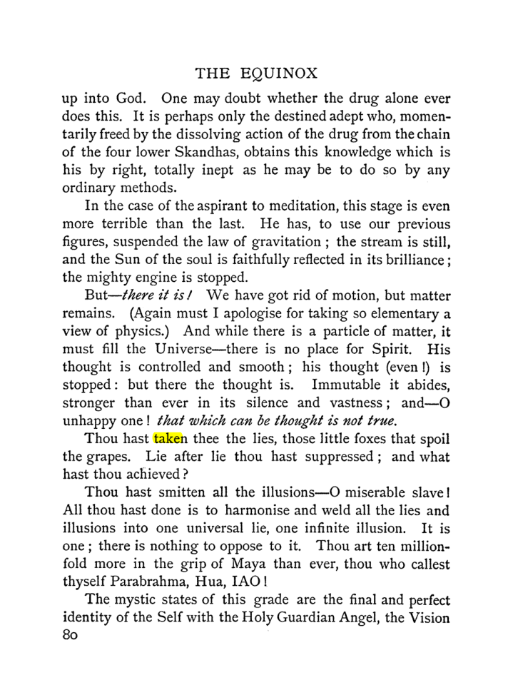 Original scan of The Equinox (Volume I, Number II), PDF page 90