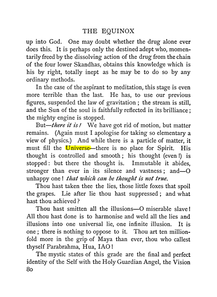 Original scan of The Equinox (Volume I, Number II), PDF page 90