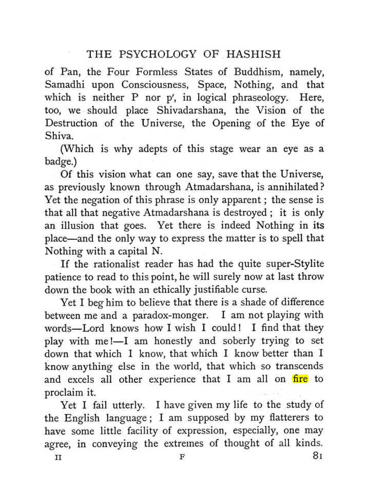 Original scan of The Equinox (Volume I, Number II), PDF page 91