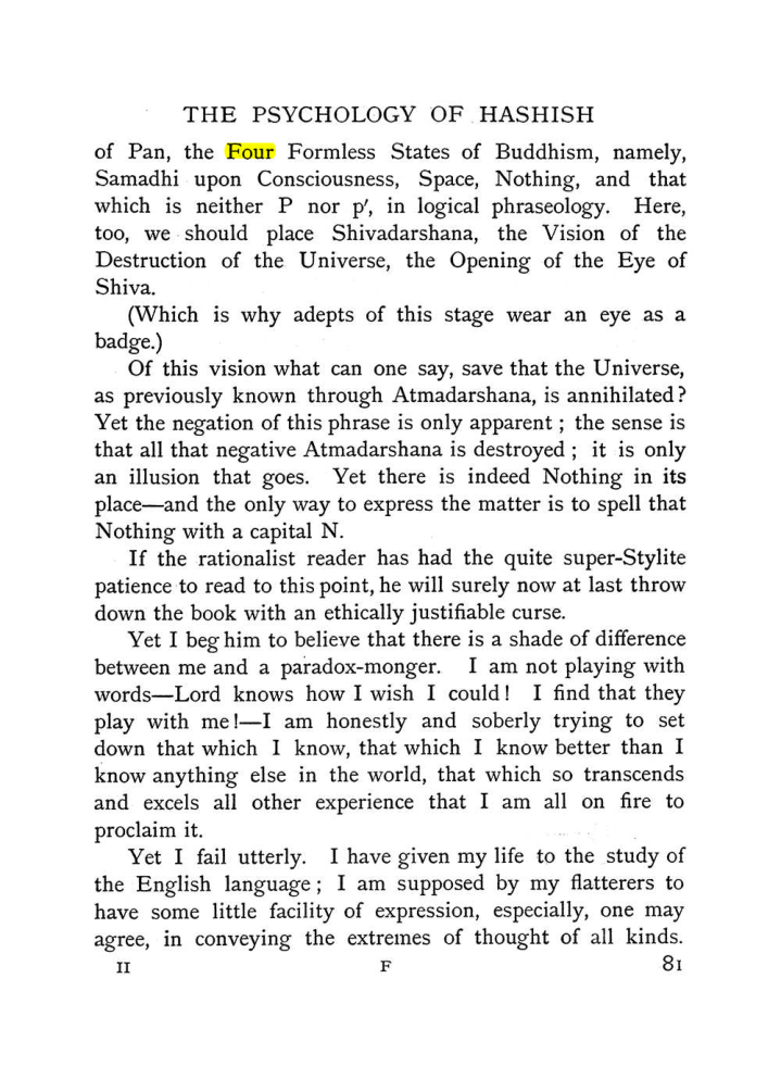 Original scan of The Equinox (Volume I, Number II), PDF page 91