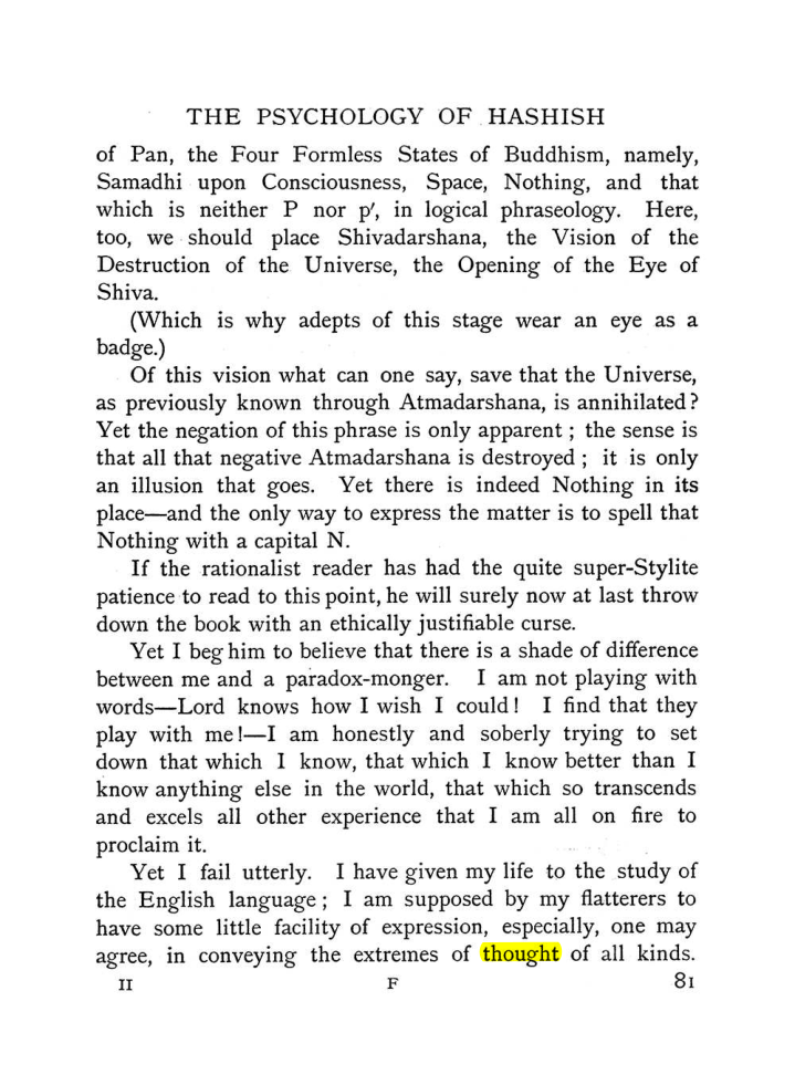 Original scan of The Equinox (Volume I, Number II), PDF page 91