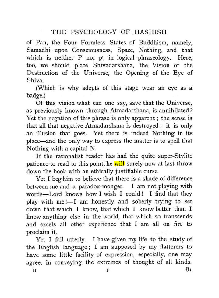 Original scan of The Equinox (Volume I, Number II), PDF page 91