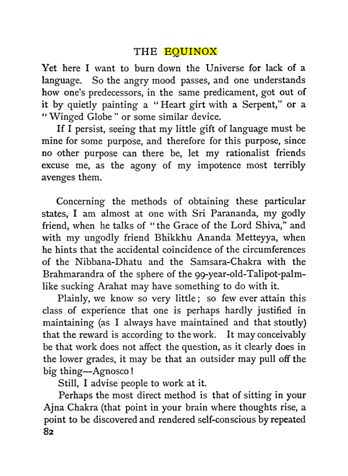 Original scan of The Equinox (Volume I, Number II), PDF page 92