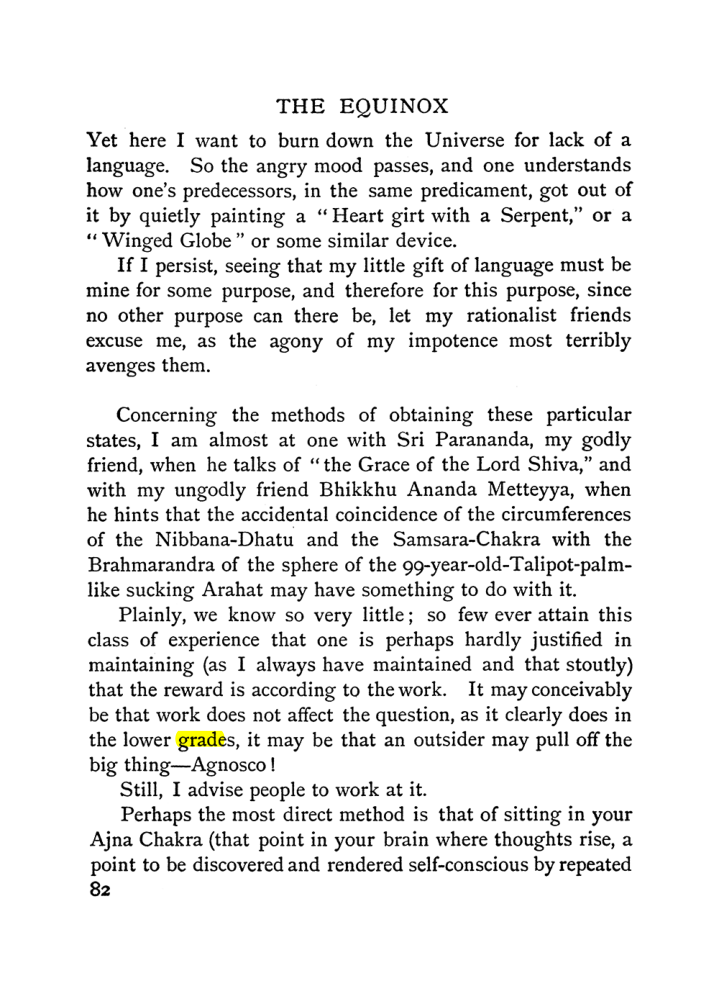 Original scan of The Equinox (Volume I, Number II), PDF page 92