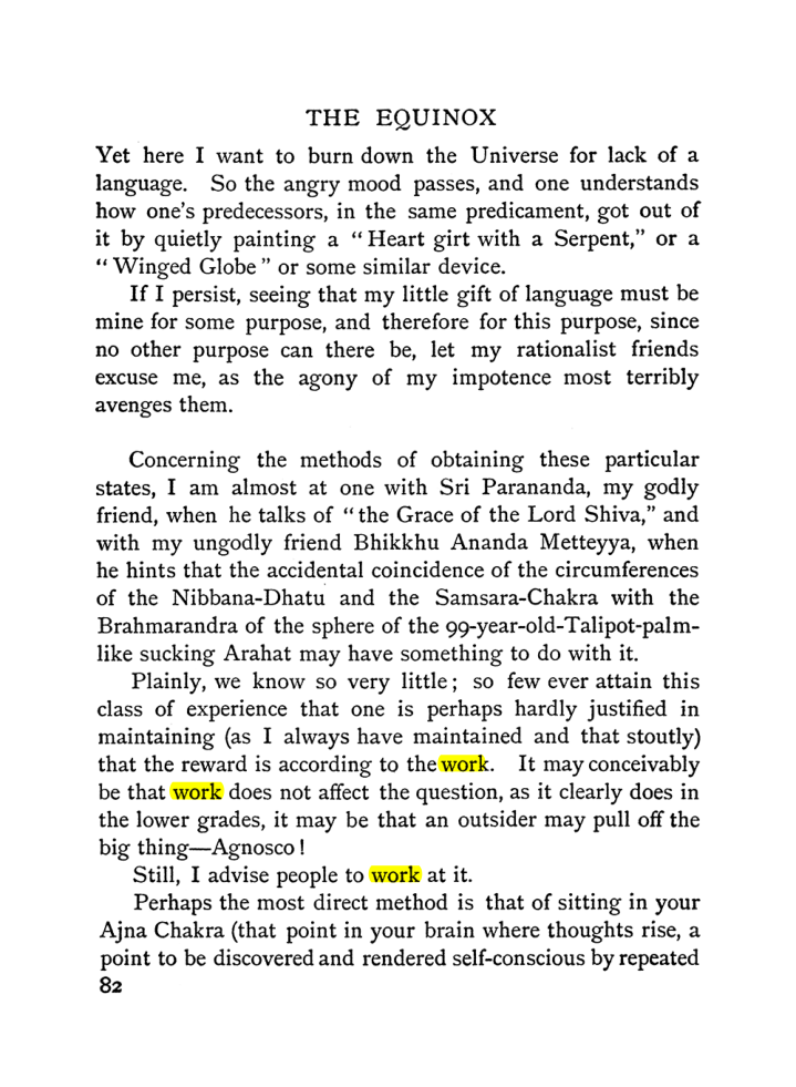 Original scan of The Equinox (Volume I, Number II), PDF page 92
