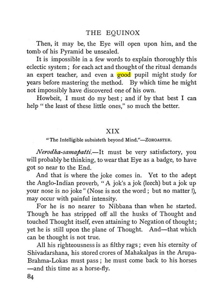 Original scan of The Equinox (Volume I, Number II), PDF page 94
