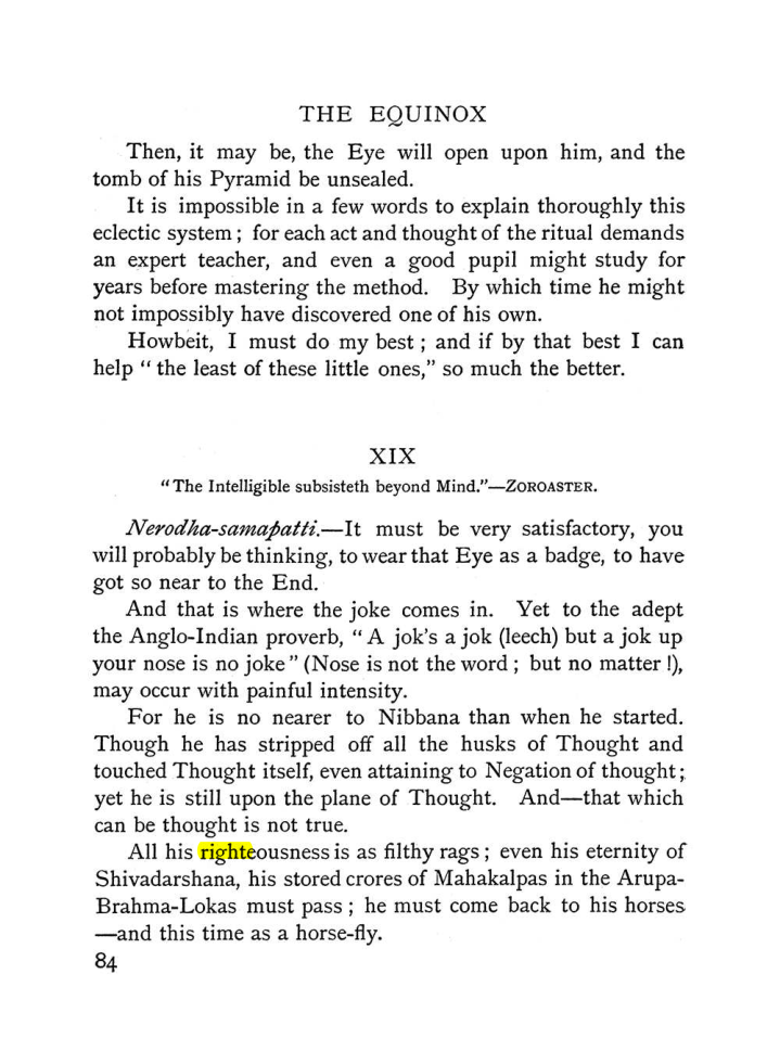 Original scan of The Equinox (Volume I, Number II), PDF page 94