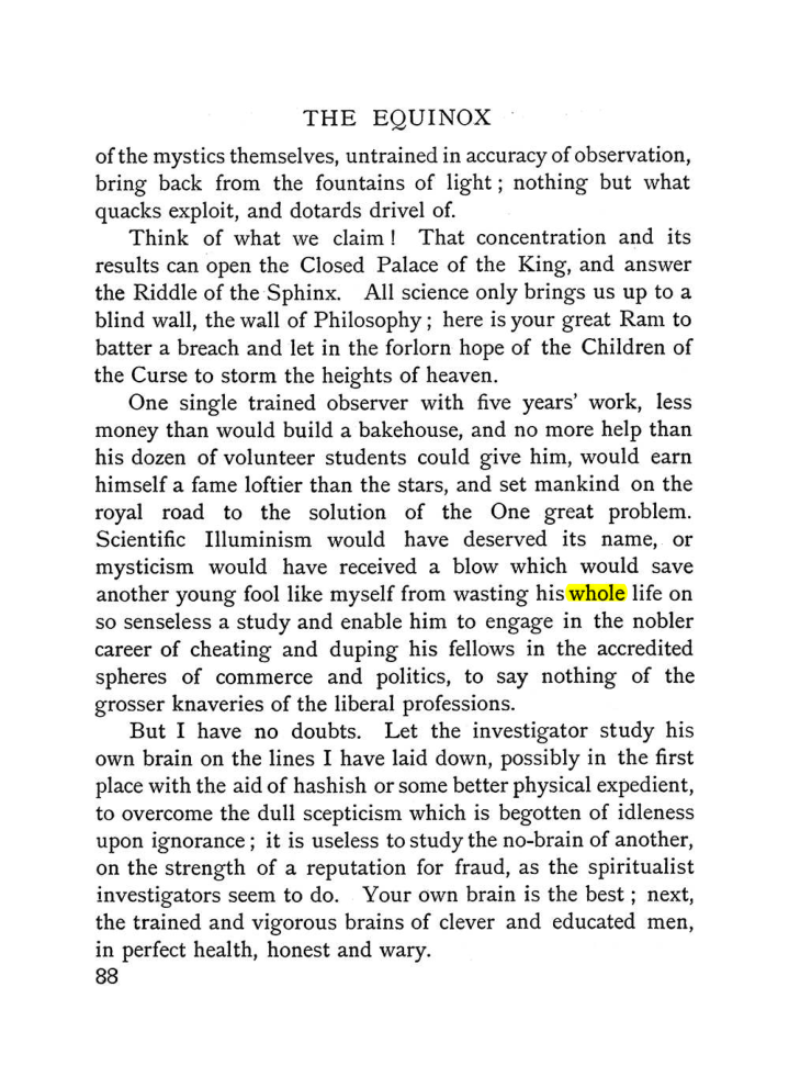 Original scan of The Equinox (Volume I, Number II), PDF page 98